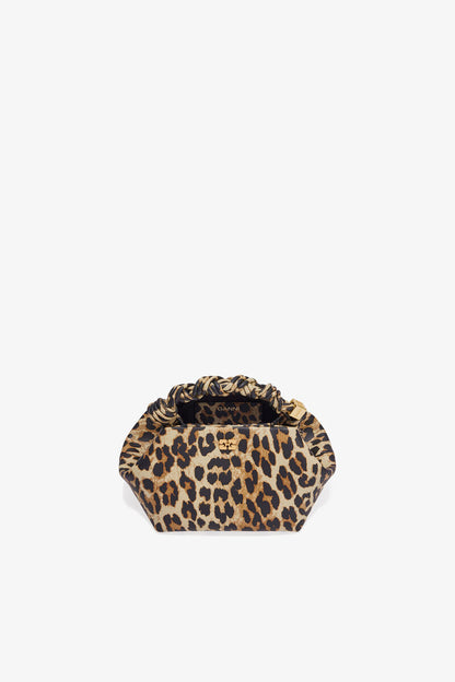 Ganni Leopard Small Bou Bag