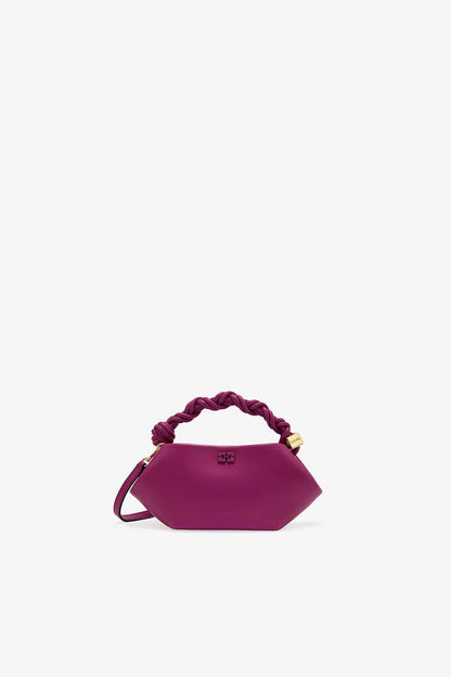Ganni Boysenberry Purple Mini Bou Bag