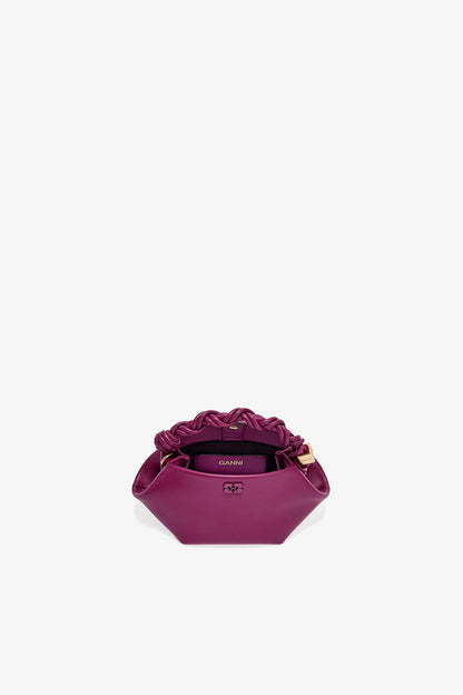 Ganni Boysenberry Purple Mini Bou Bag