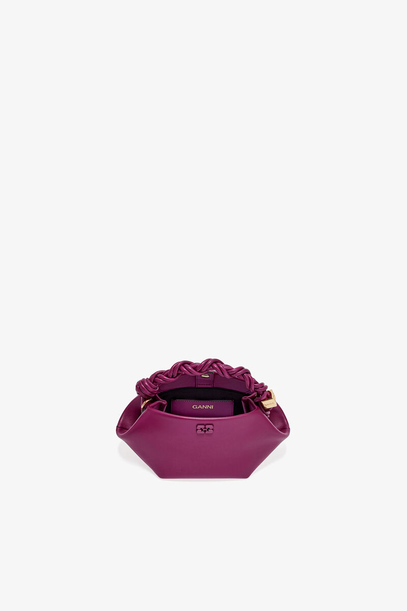 Ganni Boysenberry Purple Mini Bou Bag