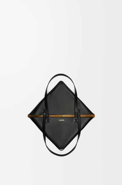 Loewe Medium Puzzle Fold tote in shiny calfskin
