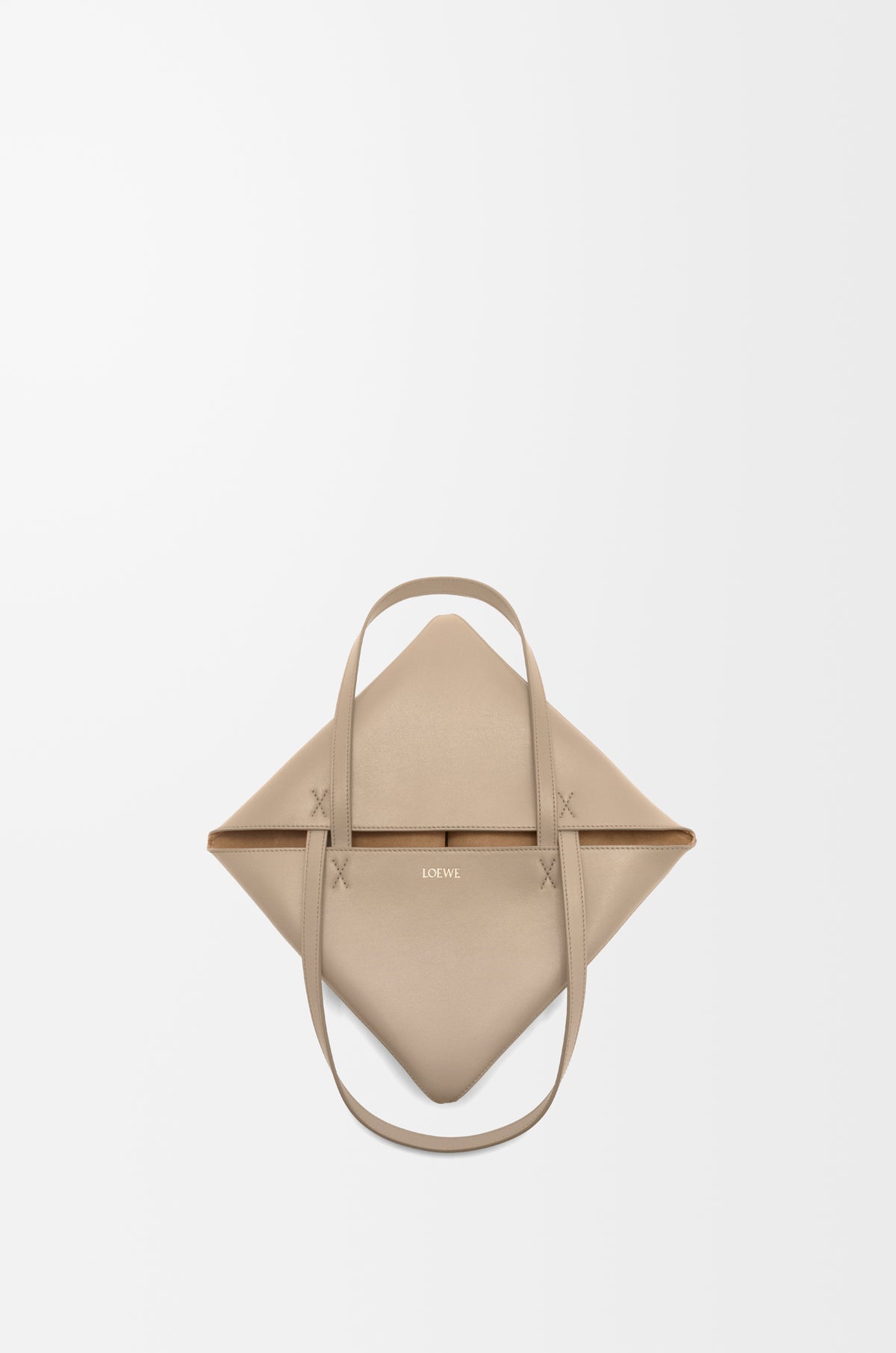 Loewe Medium Puzzle Fold tote in shiny calfskin