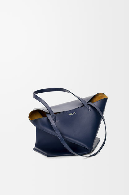 Loewe Medium Puzzle Fold tote in shiny calfskin