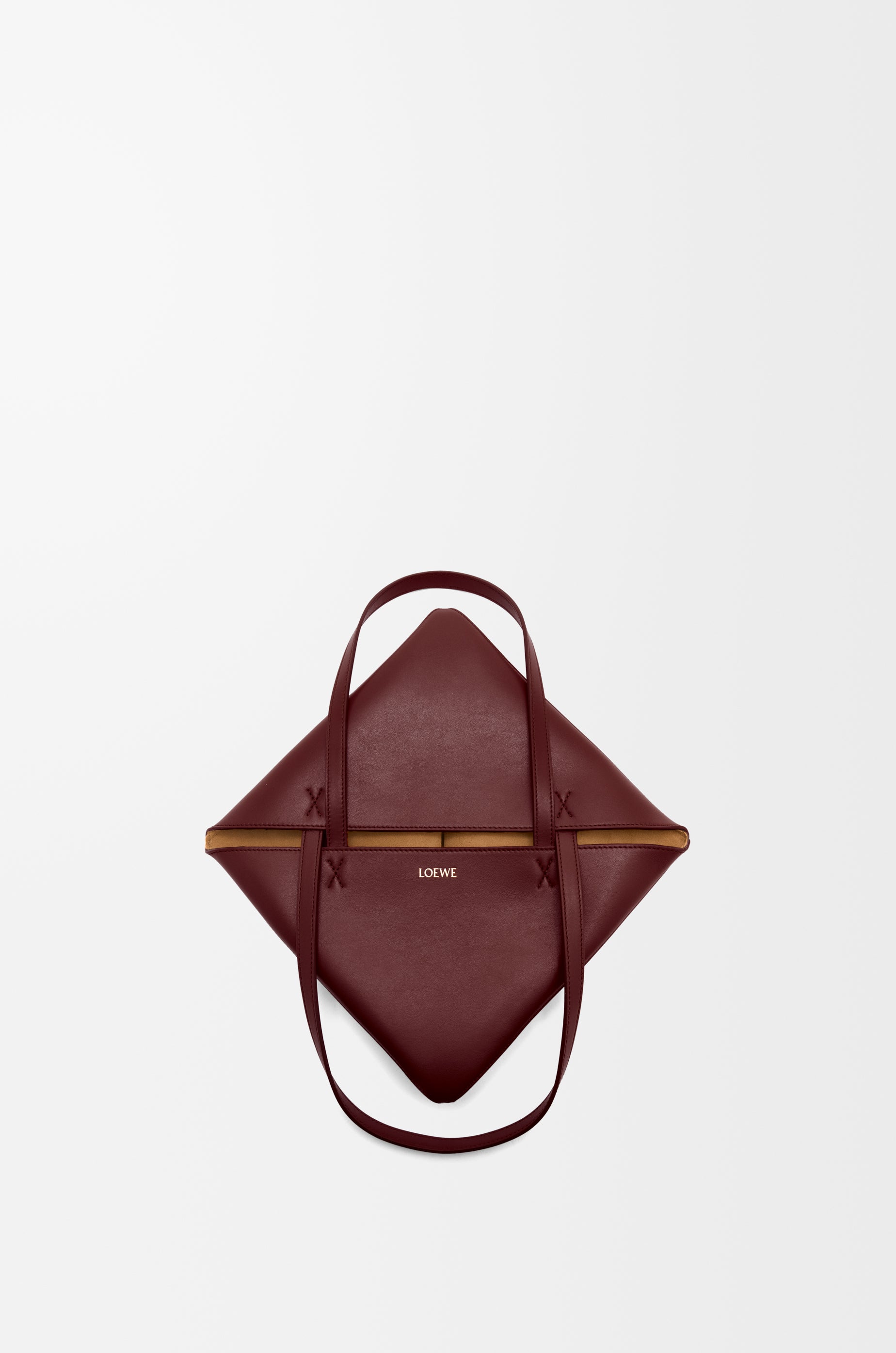 Loewe Medium Puzzle Fold tote in shiny calfskin
