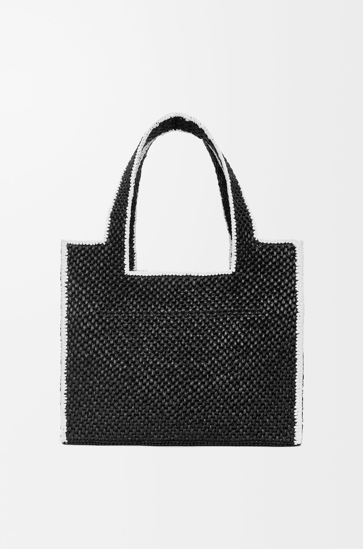 Loewe Large LOEWE Font Tote in raffia