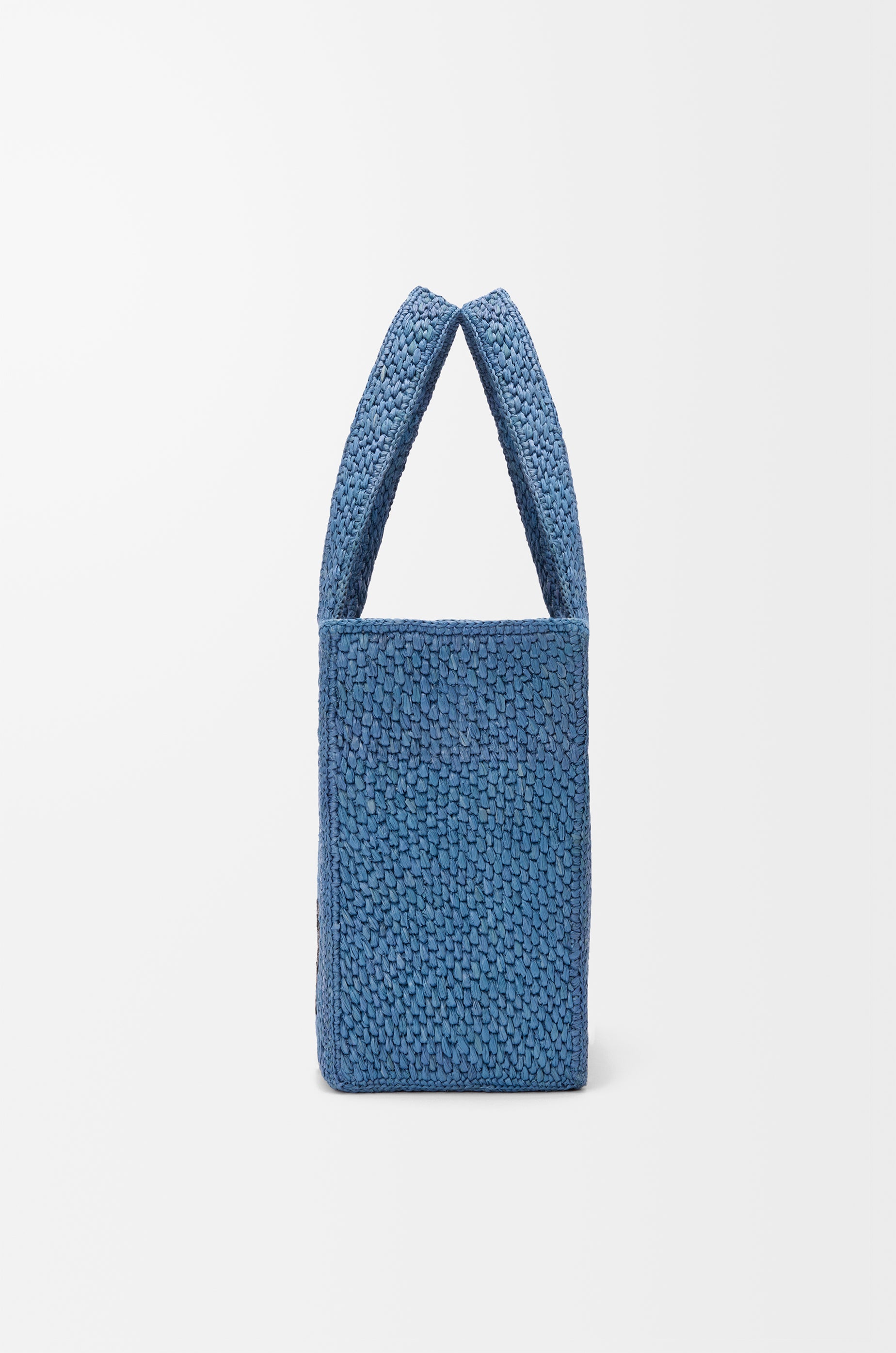 Loewe Medium LOEWE Font tote in raffia