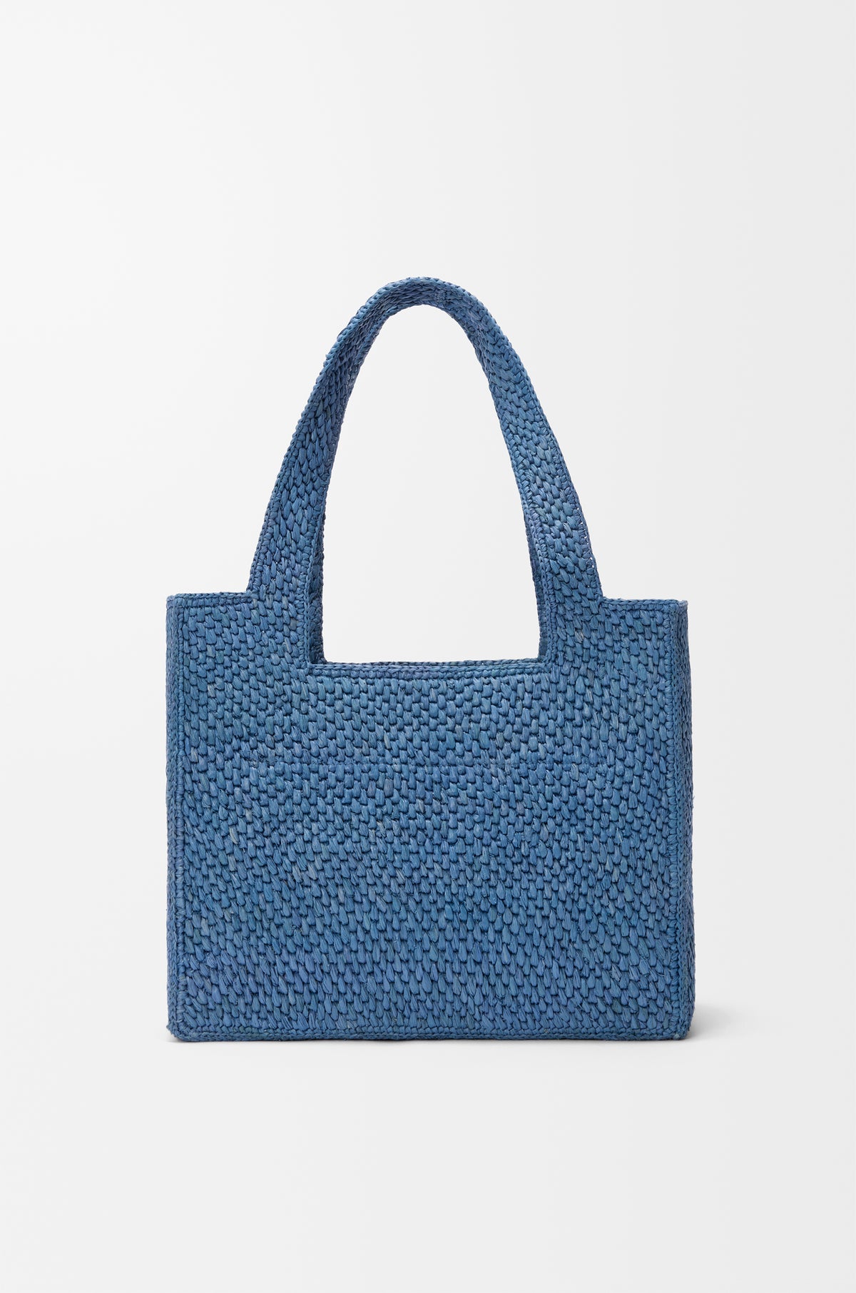 Loewe Medium LOEWE Font tote in raffia