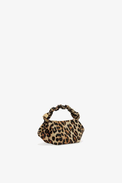 Ganni Leopard Mini Bou Bag