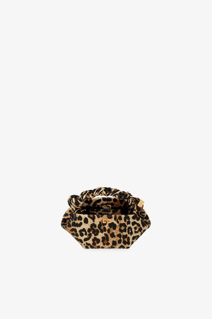 Ganni Leopard Mini Bou Bag