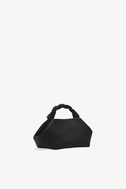 Ganni Black Grained Small Bou Bag