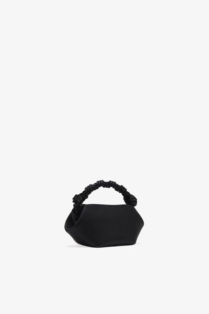 Ganni Black Grained Mini Bou Bag