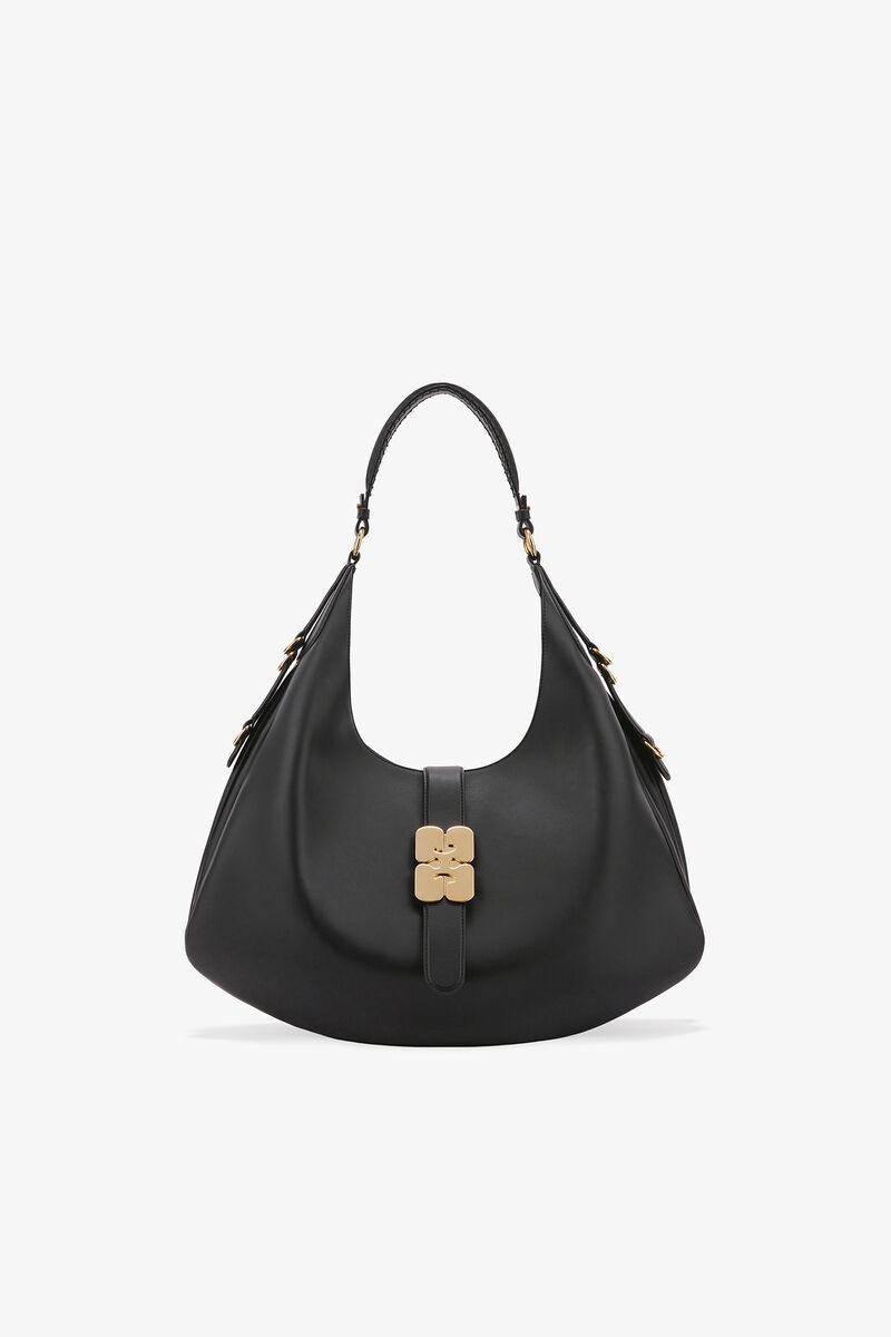 Ganni Black Large Kat Bag