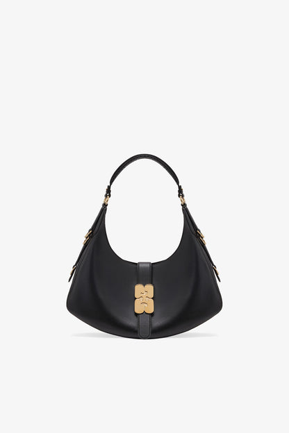 Ganni Black Small Kat Bag
