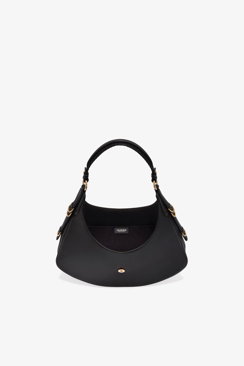 Ganni Black Small Kat Bag