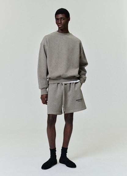 Essentials Classic Sweatshort Homestead Heather