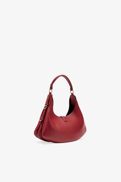 Ganni Red Dahlia Red Small Kat Bag