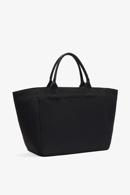 Ganni Phantom Black Puppy Xxl Tote