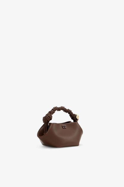 Ganni Chocolate Fondant Brown Mini Bou Bag