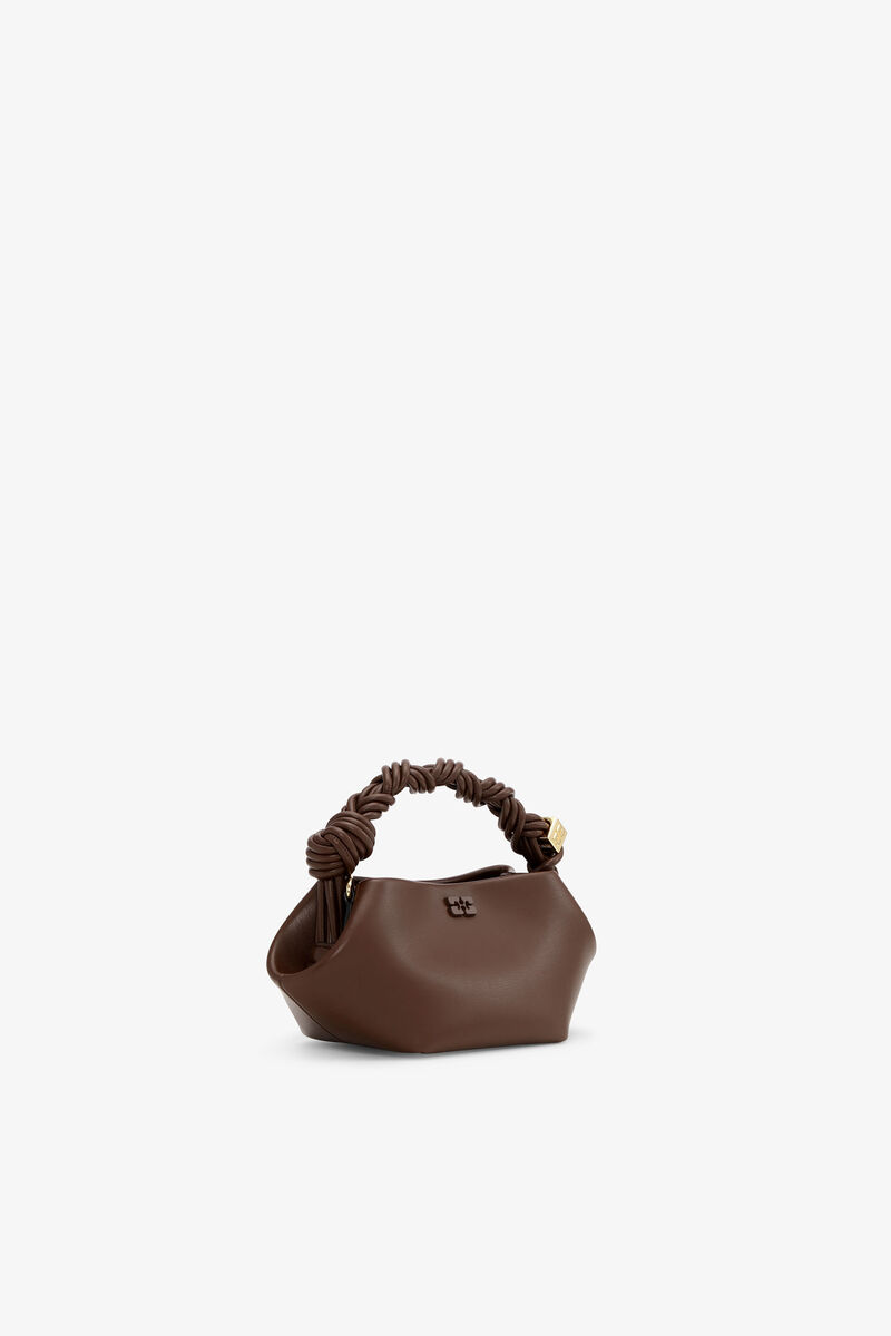 Ganni Chocolate Fondant Brown Mini Bou Bag
