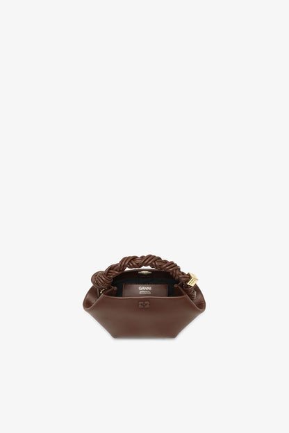 Ganni Chocolate Fondant Brown Mini Bou Bag