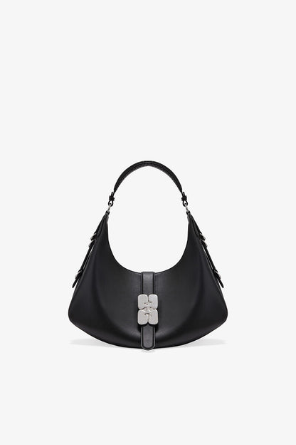Ganni Black Small Kat Bag