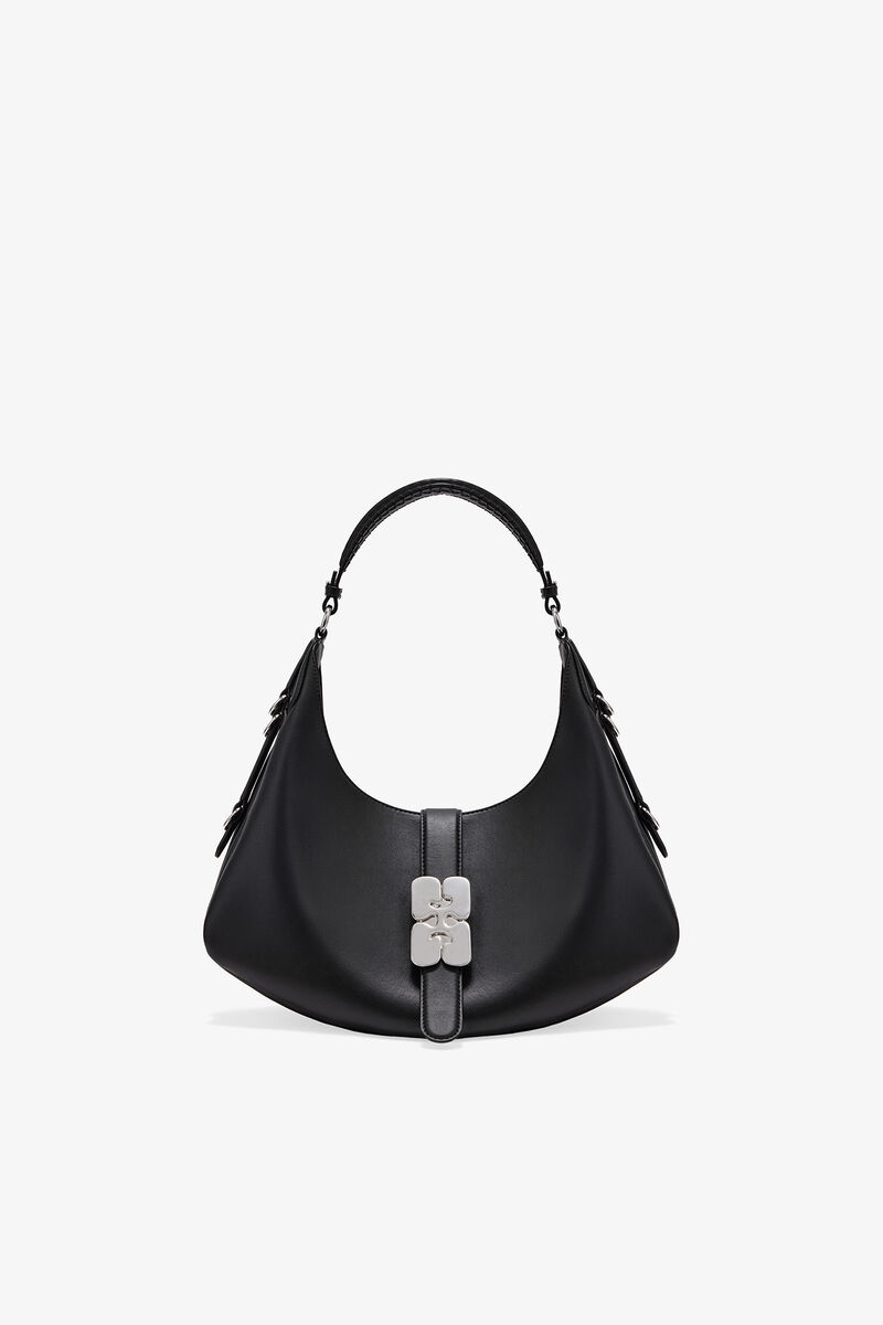 Ganni Black Small Kat Bag