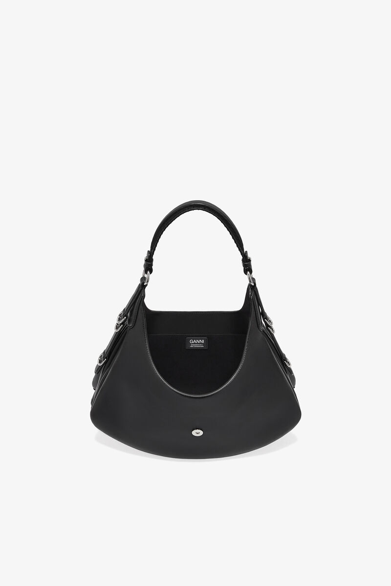 Ganni Black Small Kat Bag