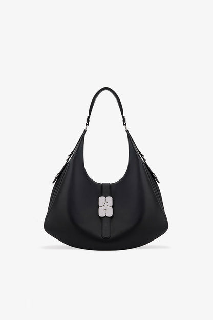 Ganni Black Large Kat Bag