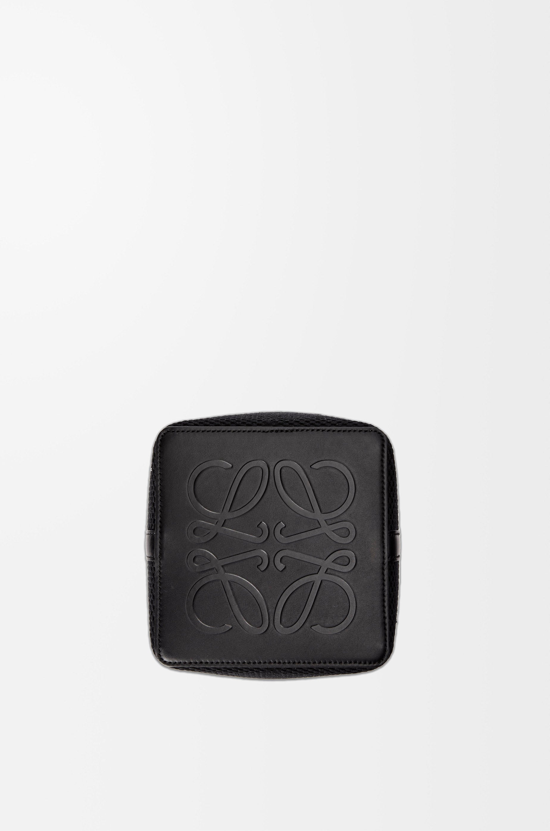Loewe Treasure Bako bucket in canvas jacquard and calfskin