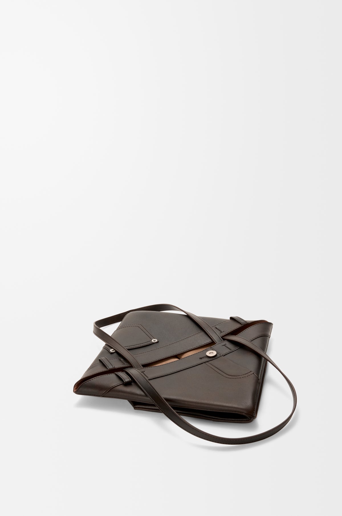 Loewe Panta medium Puzzle Fold tote in shiny calfskin