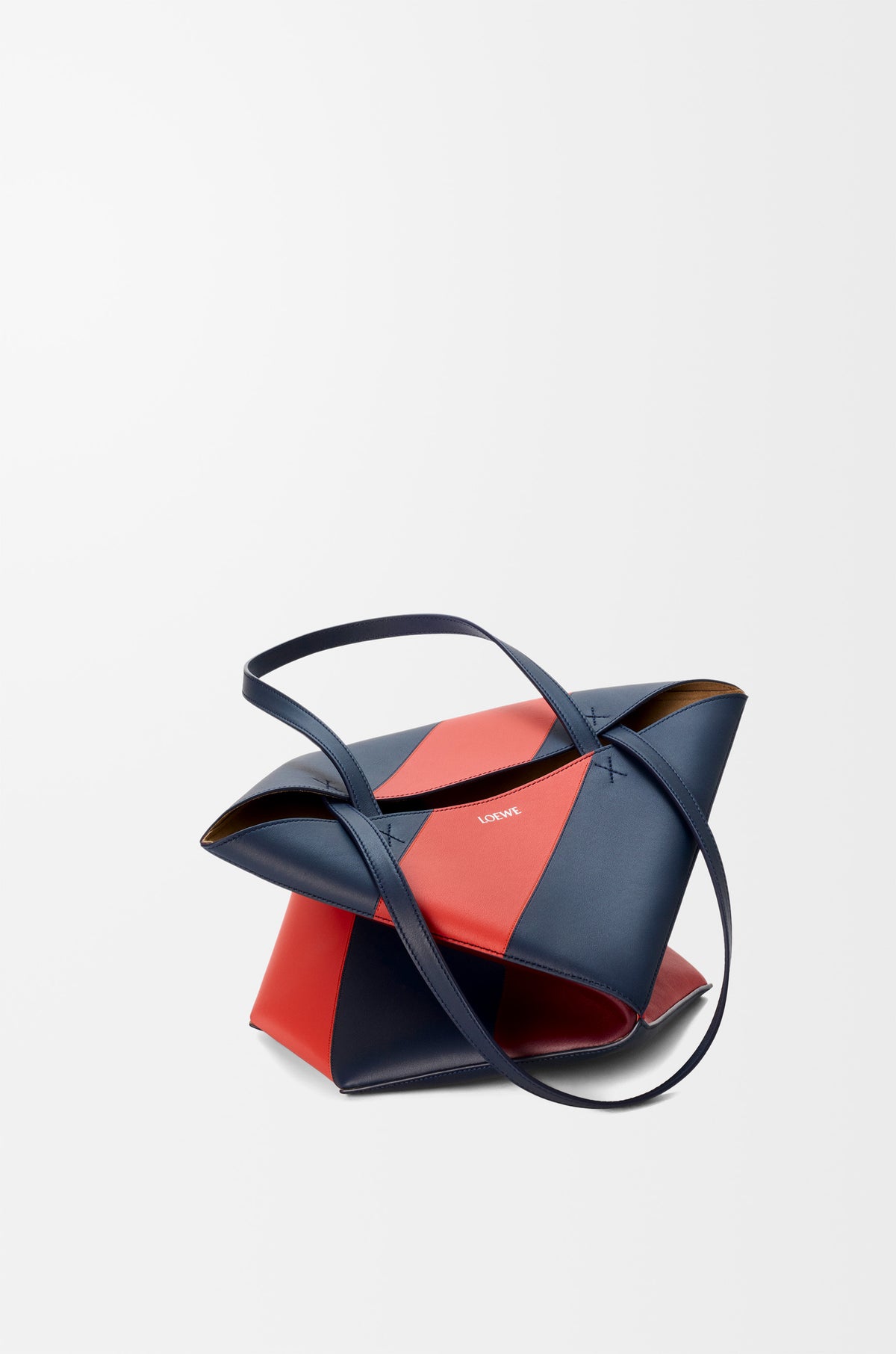 Loewe Medium Puzzle Fold tote in classic calfskin