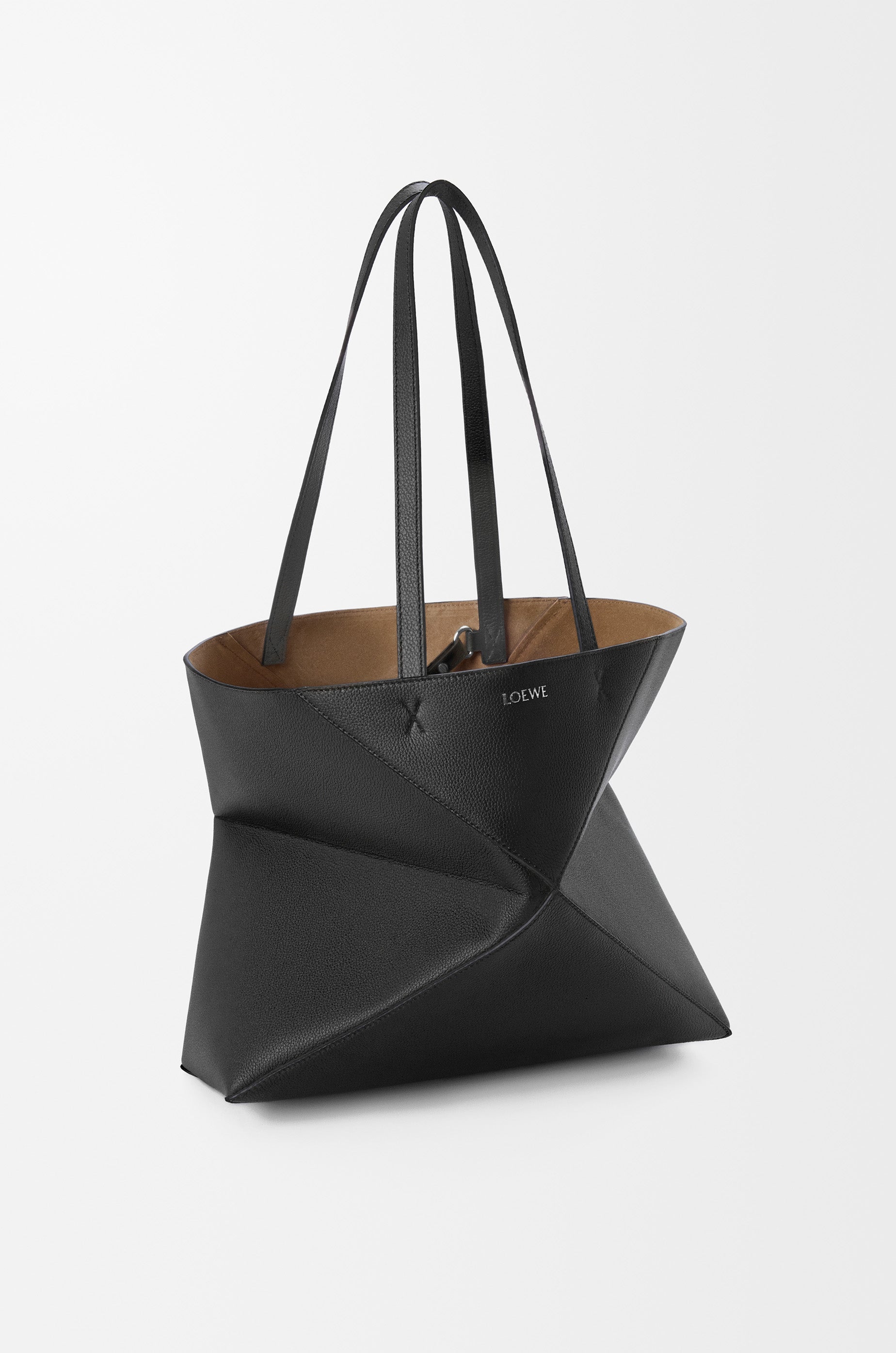 Loewe Medium horizontal Puzzle Fold tote in soft grained calfskin