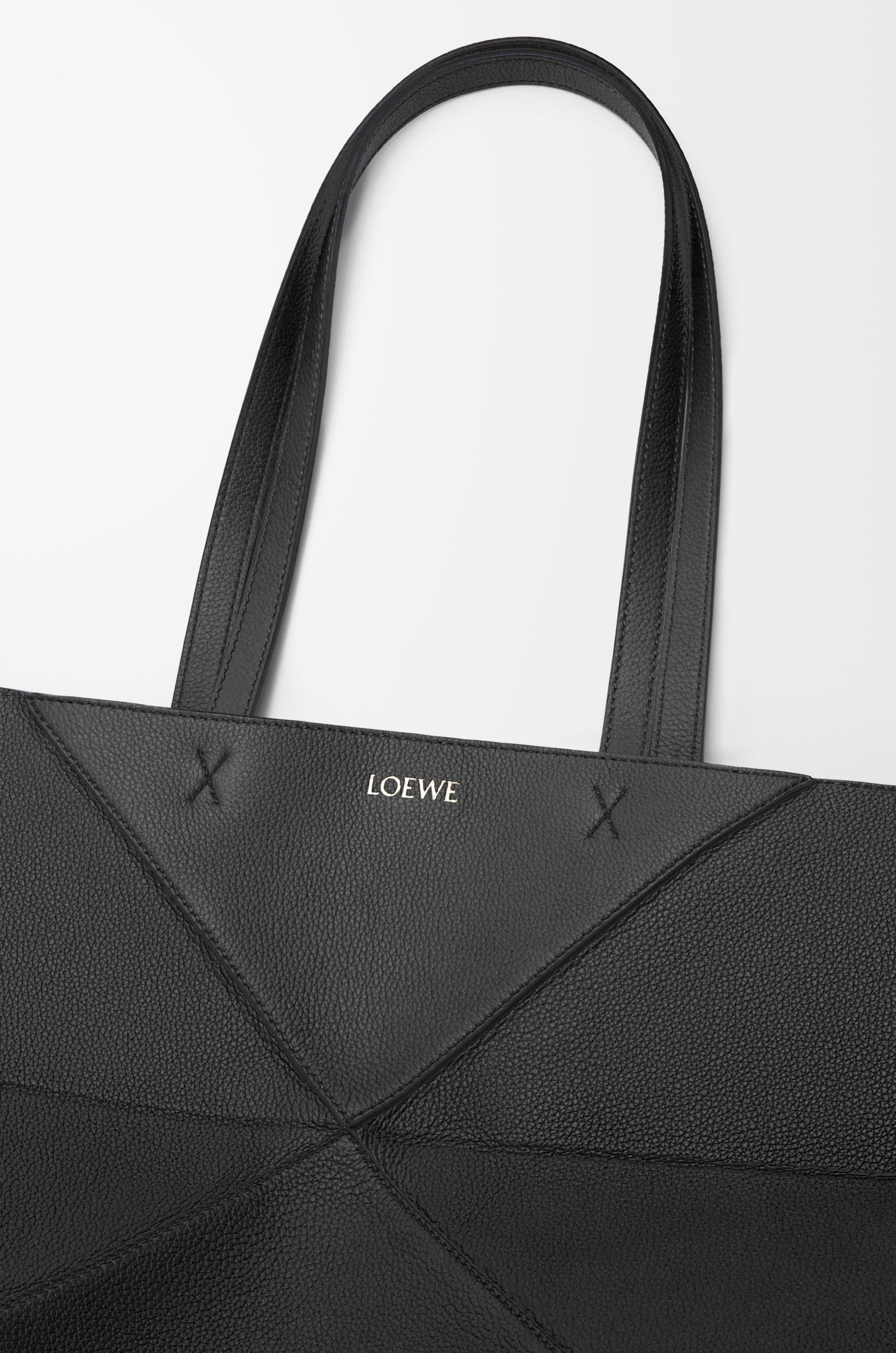 Loewe Medium horizontal Puzzle Fold tote in soft grained calfskin