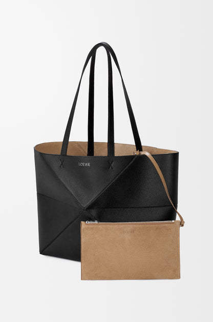 Loewe Medium horizontal Puzzle Fold tote in soft grained calfskin