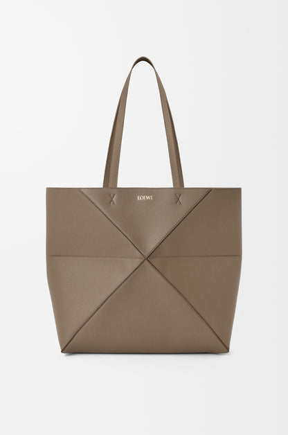 Loewe Medium horizontal Puzzle Fold tote in soft grained calfskin