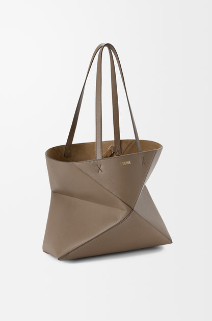Loewe Medium horizontal Puzzle Fold tote in soft grained calfskin