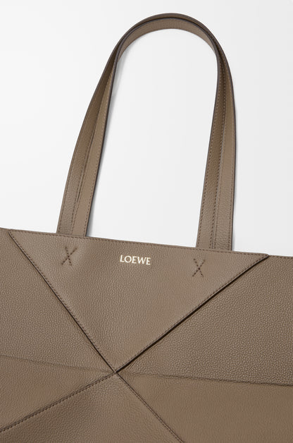 Loewe Medium horizontal Puzzle Fold tote in soft grained calfskin