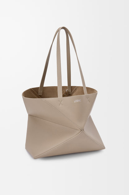 Loewe Medium horizontal Puzzle Fold tote in soft grained calfskin