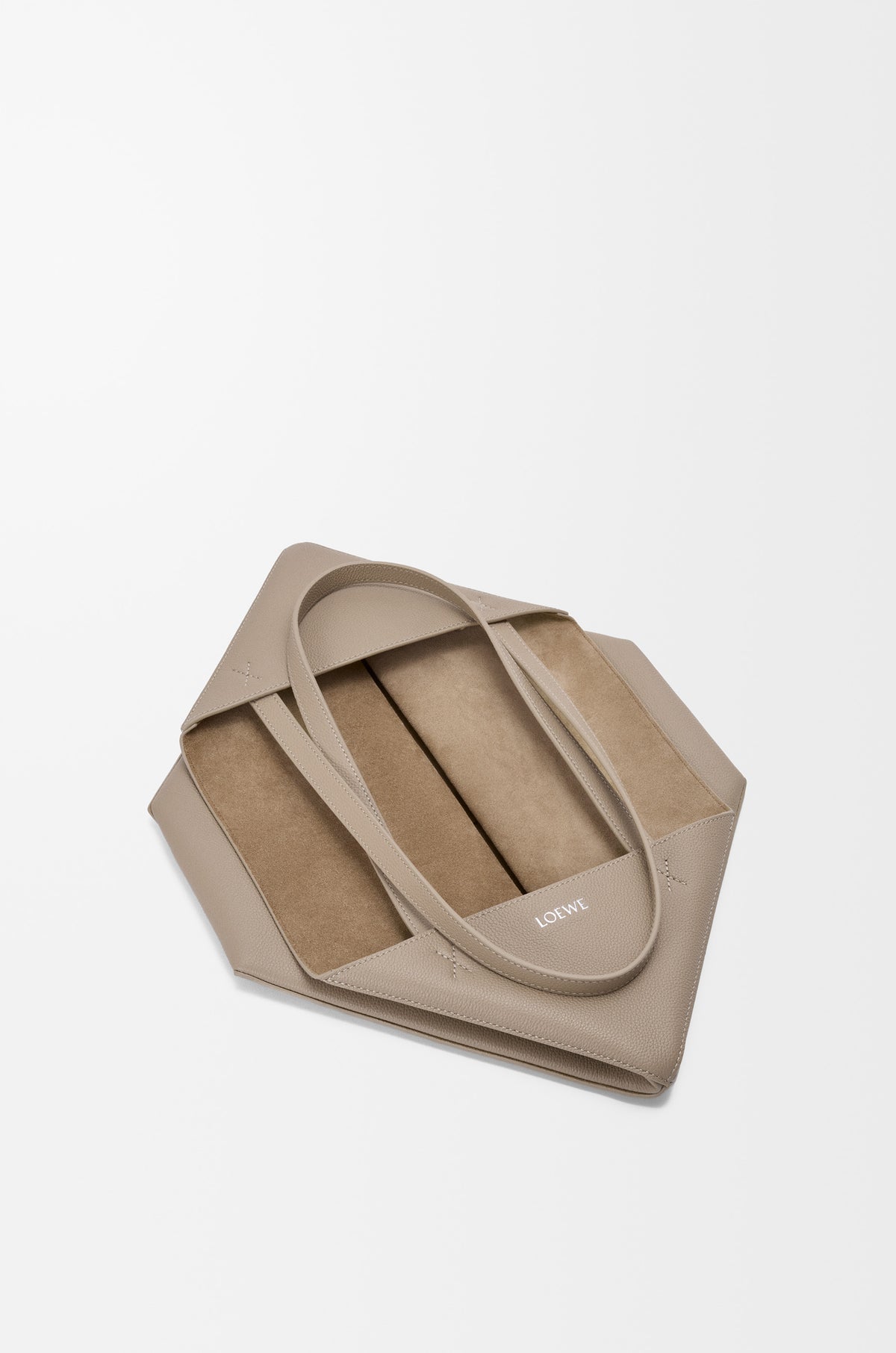 Loewe Medium horizontal Puzzle Fold tote in soft grained calfskin