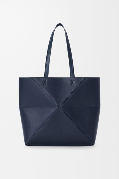 Loewe Medium horizontal Puzzle Fold tote in soft grained calfskin