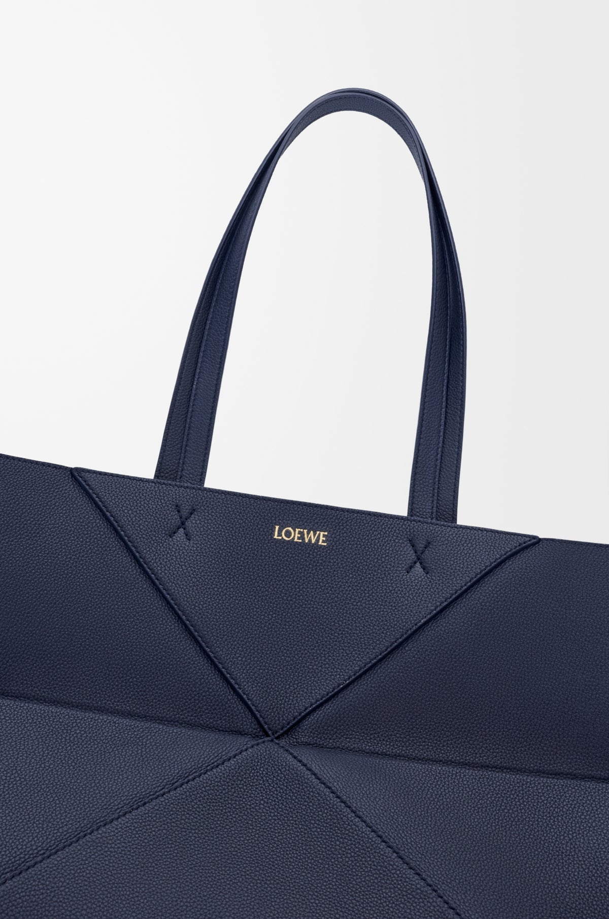 Loewe Medium horizontal Puzzle Fold tote in soft grained calfskin