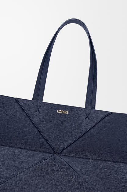 Loewe Medium horizontal Puzzle Fold tote in soft grained calfskin