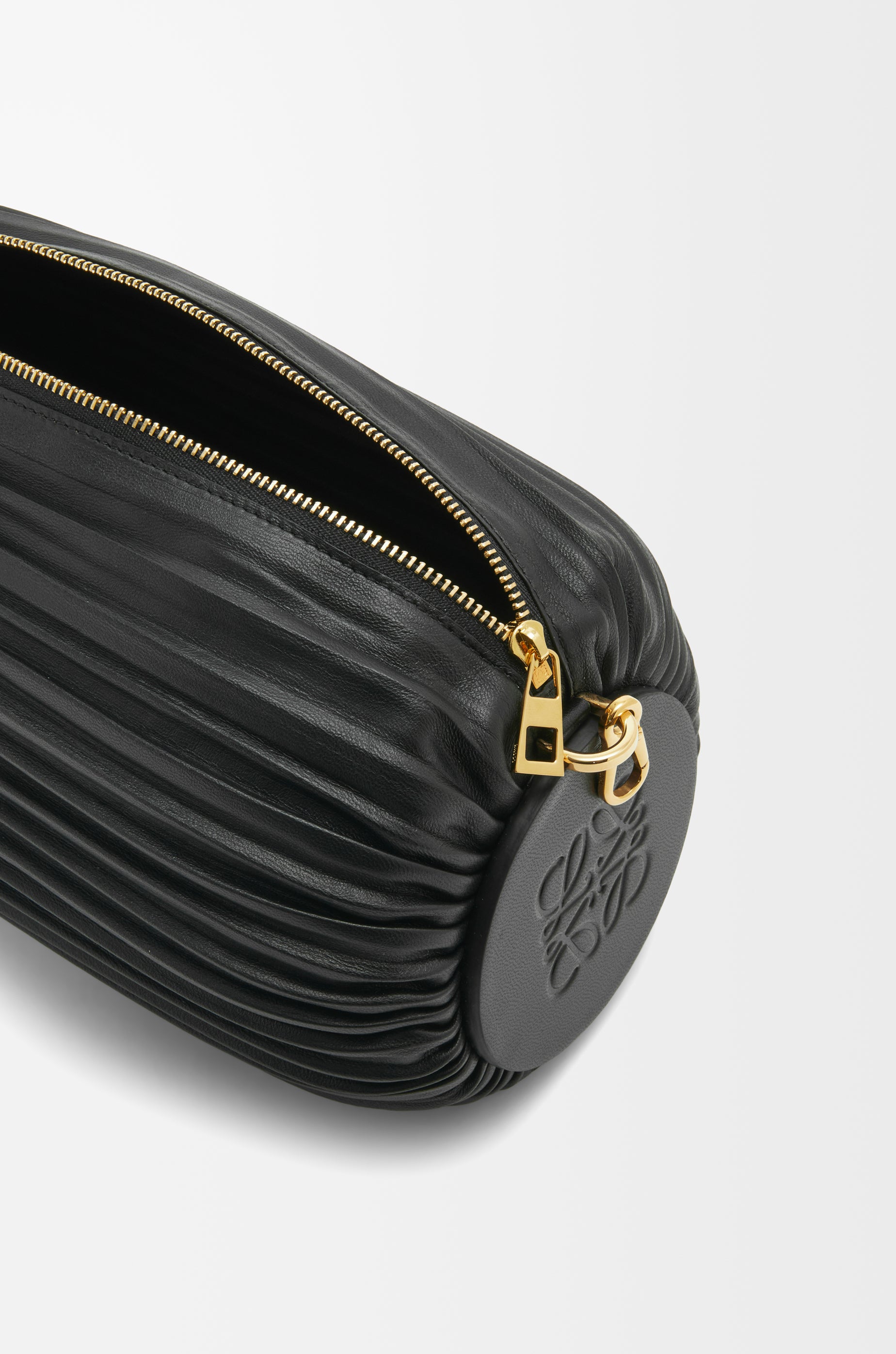 Loewe Bracelet Pouch in pleated nappa lambskin