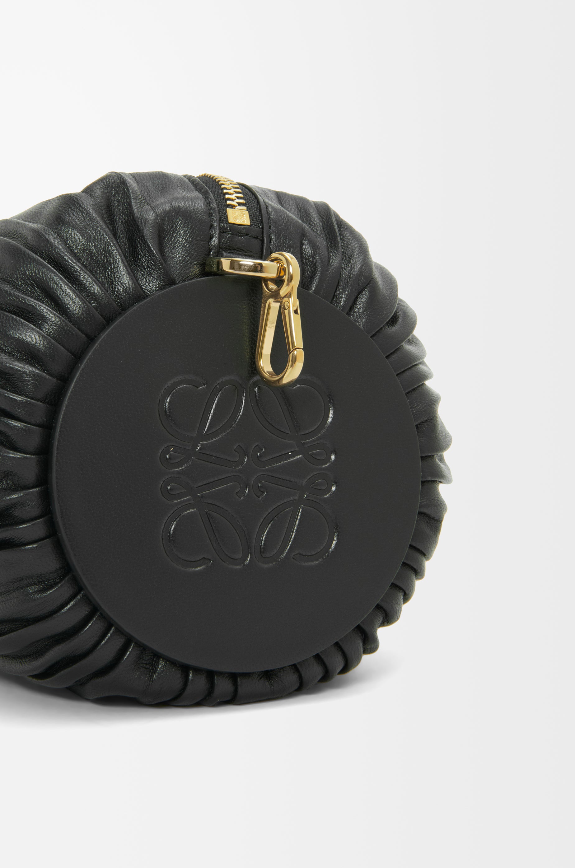 Loewe Bracelet Pouch in pleated nappa lambskin