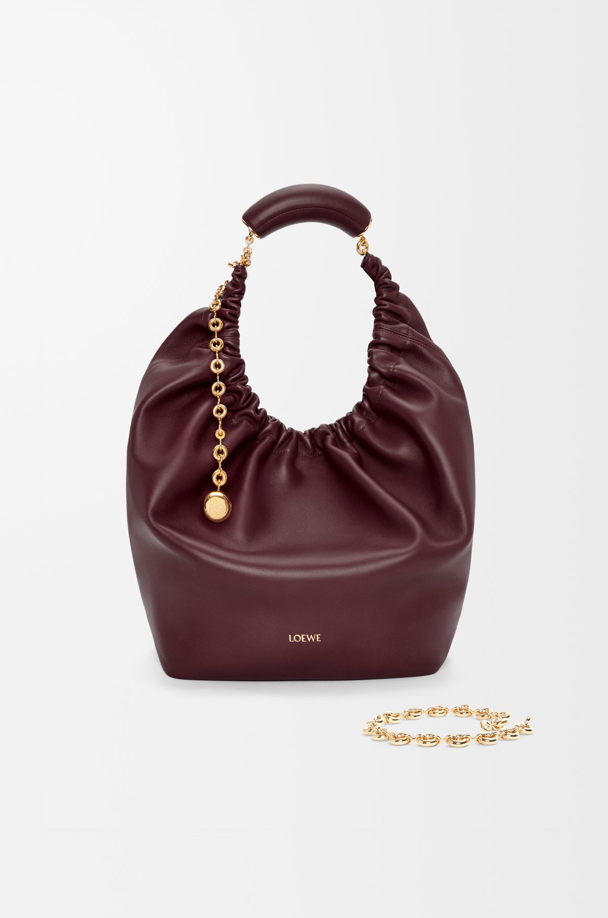 Loewe Medium Squeeze bag in mellow nappa lambskin