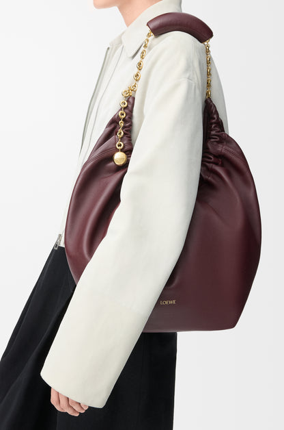Loewe Medium Squeeze bag in mellow nappa lambskin