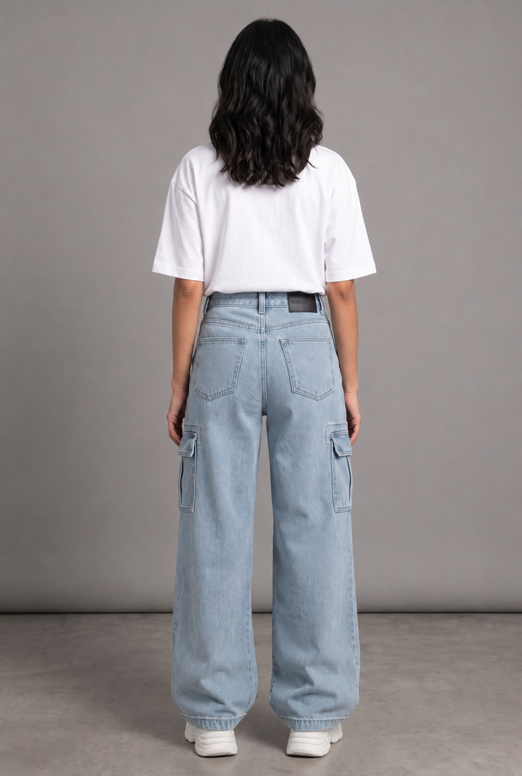 ICED DENIM WOMEN'S CARGO