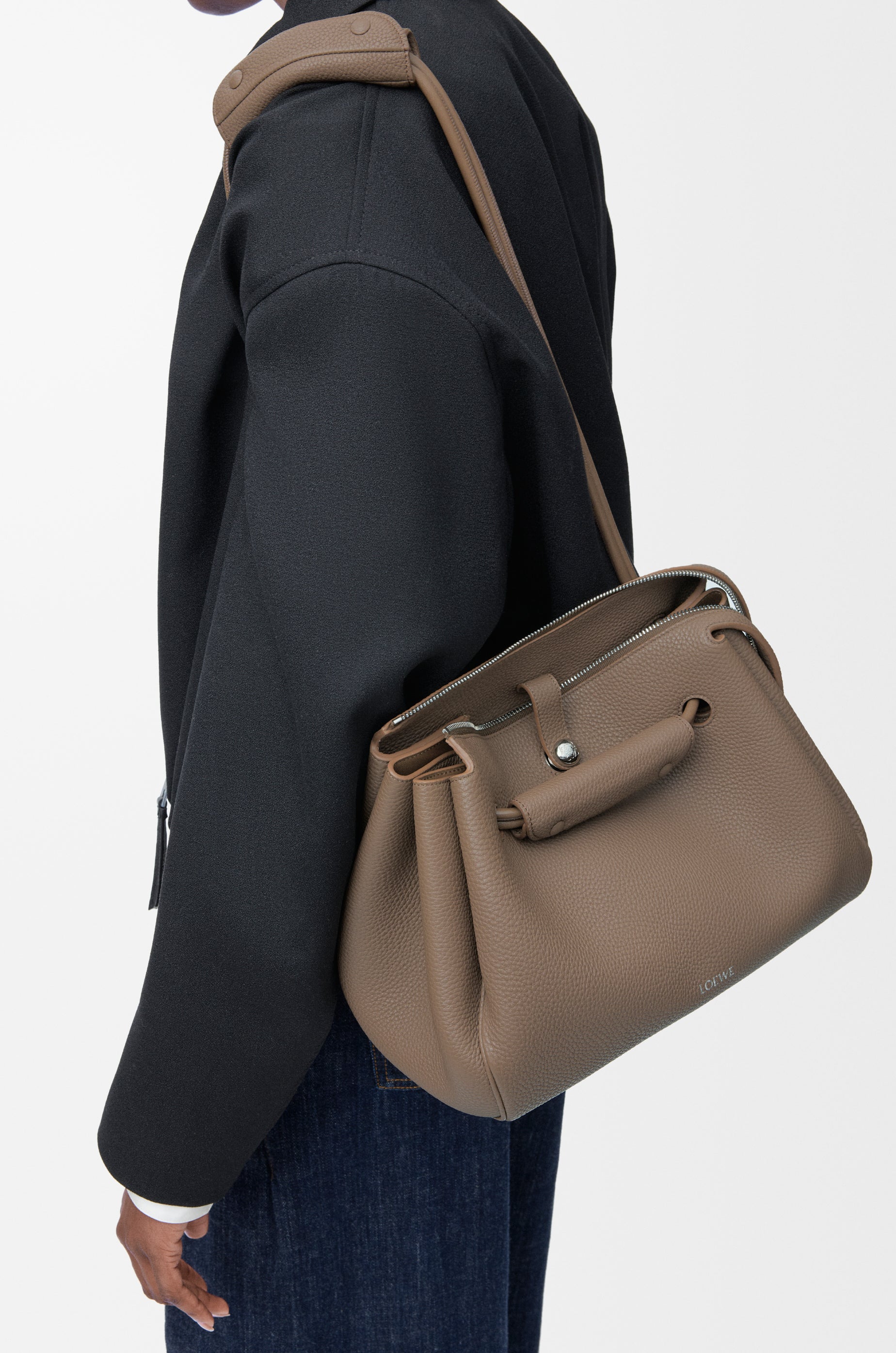 Loewe Medium Madrid bag in supple grained calfskin