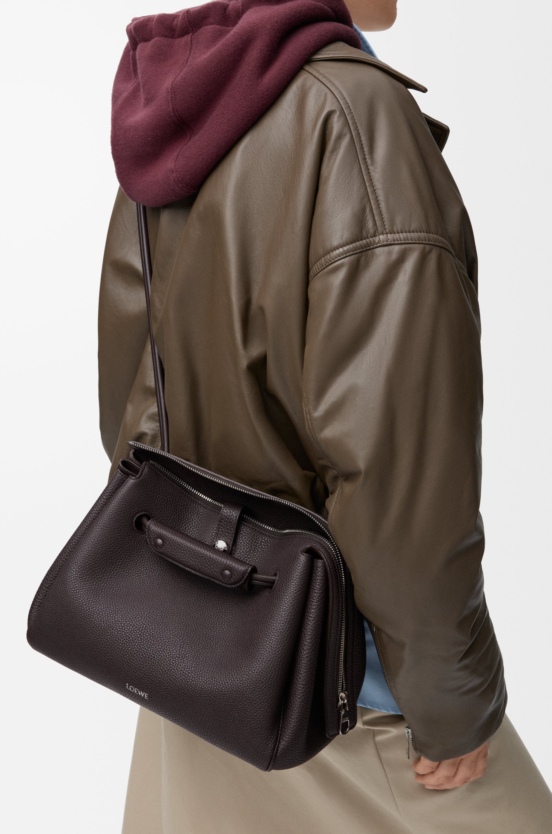Loewe Medium Madrid bag in supple grained calfskin
