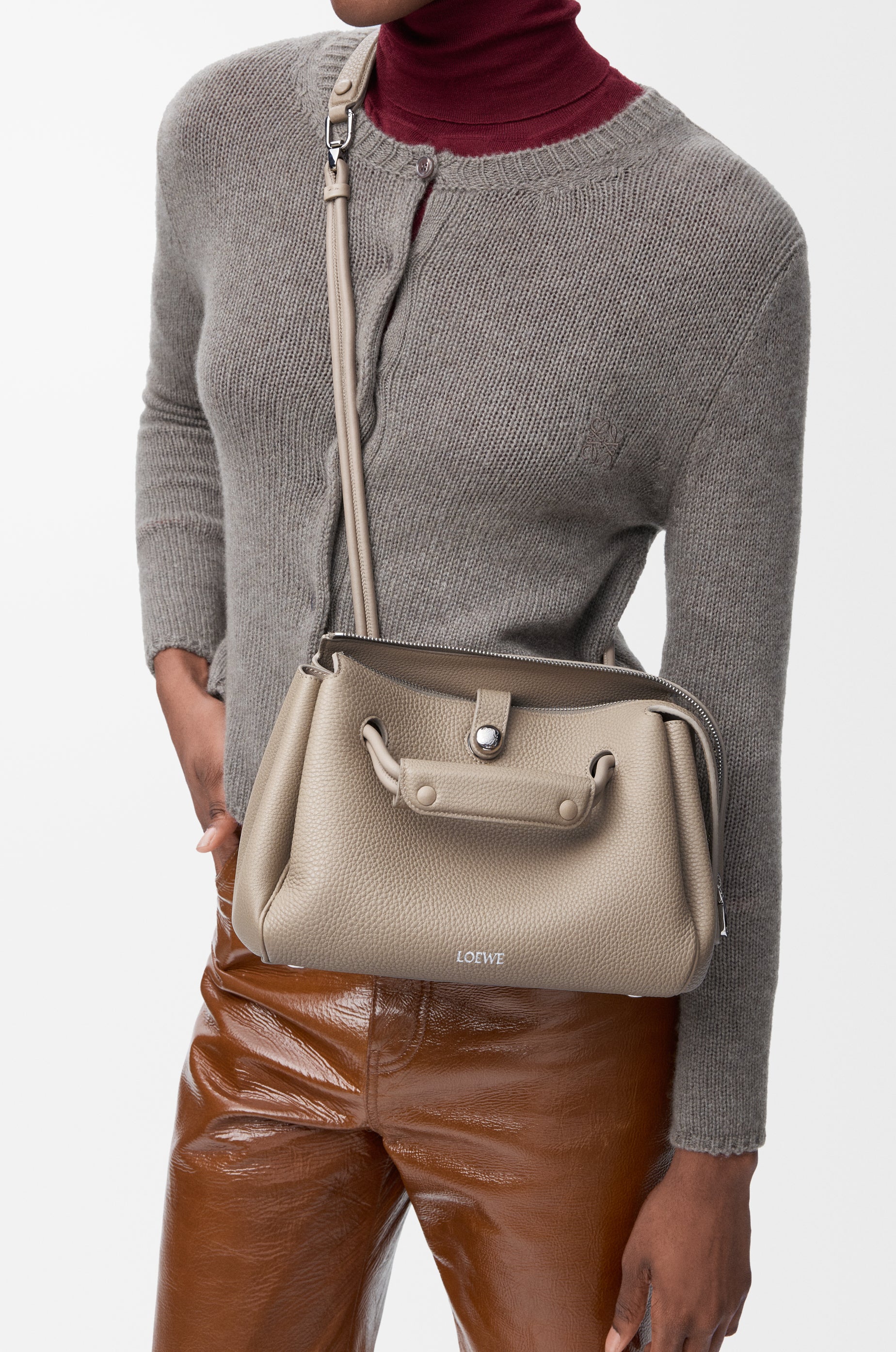 Loewe Small Madrid bag in supple grained calfskin